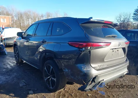 2021 Toyota Highlander Xse from USA, damaged, VIN 5TDJZRBH6MS104237